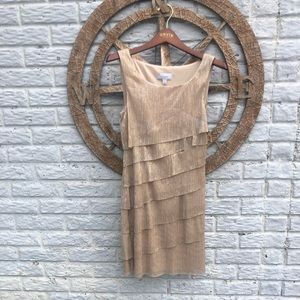 Gold Dress Barn Dress